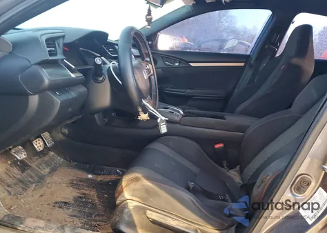 2017 Honda Civic Si из США, поврежденный, VIN 2HGFC1E54HH703525